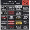 Eybros Tactical Morale Patch, 20 Bundles Set, Military Patches Funny