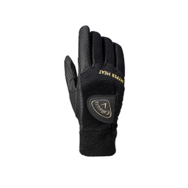 Callaway WNTR HYPER HEAT Heat-Generating Material Stretch Fleece Gloves, Men's 2021 Model, 8.3-8.7 Inches (21-22 cm), Black, 5321223