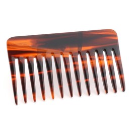 Haryali London Pick Comb - Hairdressing Comb - Hair Comb - Hair Comb - Hair Comb for Men - Women - Hair Comb - Styling - Wide Tooth Comb - Travel Comb - Brown