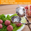 Generic 2-Pack Meatball Maker Scoops, Non-Stick, Stainless Steel 304, Anti-Slip
