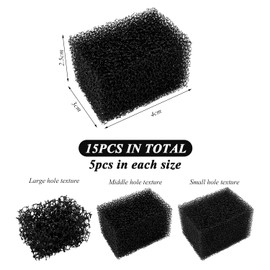 15 pieces mini sponge, make-up sponge, creative make-up tools, portable make-up sponge.