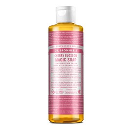 Dr. Bronner's Magic Soap CH (Cherry Blossom) 237ml - Slightly Sweet and Pure Scent - Plant Oil - Multi-Organic Soap
