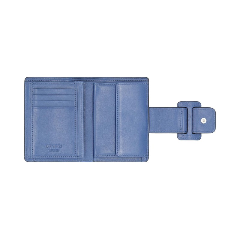 Picard PAOLA Women's Genuine Leather Purse Medium with Press Stud