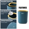 QLFJ-FurDec 3 pieces mini trash bin, table rubbish bin, small