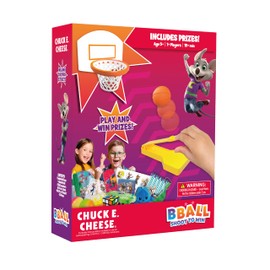 Wilder Chuck E. Cheese Basketball Tabletop Game Includes 15 Prizes – Mini Arcade Style Game for Kids