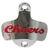 Décapsuleur mural cHEERS en métal