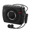 25W Wireless Voice Amplifier with Two Bluetooth Headset Microphones, High