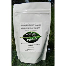 Best Stretch Mark Microdermabrasion Crystals- Most Effective treatment for Old White Stretch Marks pure Stretch Mark Microdermabrasion Medical Crystals for manual use 2lbs shown to remove dead skin cells, exfoliate rough skin,repair scars and old white stretch marks, fade sunspots from sun damage, leaves skin glowing, smooth and younger looking