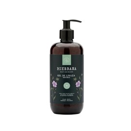 Hierbana Gel de Linaza Natural. La fijación que tu cabello necesita, potenciada por el omega 3 que te proporciona la Linaza. Ideal para todo tipo de Cabello (500 ml)