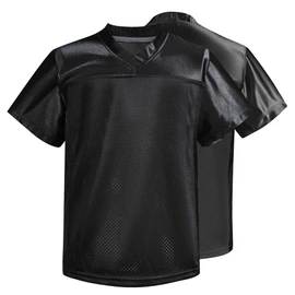 Repawu Men's Blank Football Jersey, Adult Mesh Athletic Practice Football Shirts, Blank Football Jerseys for Adults S-2XL (US, Alpha, Small, Regular, Regular, Black)