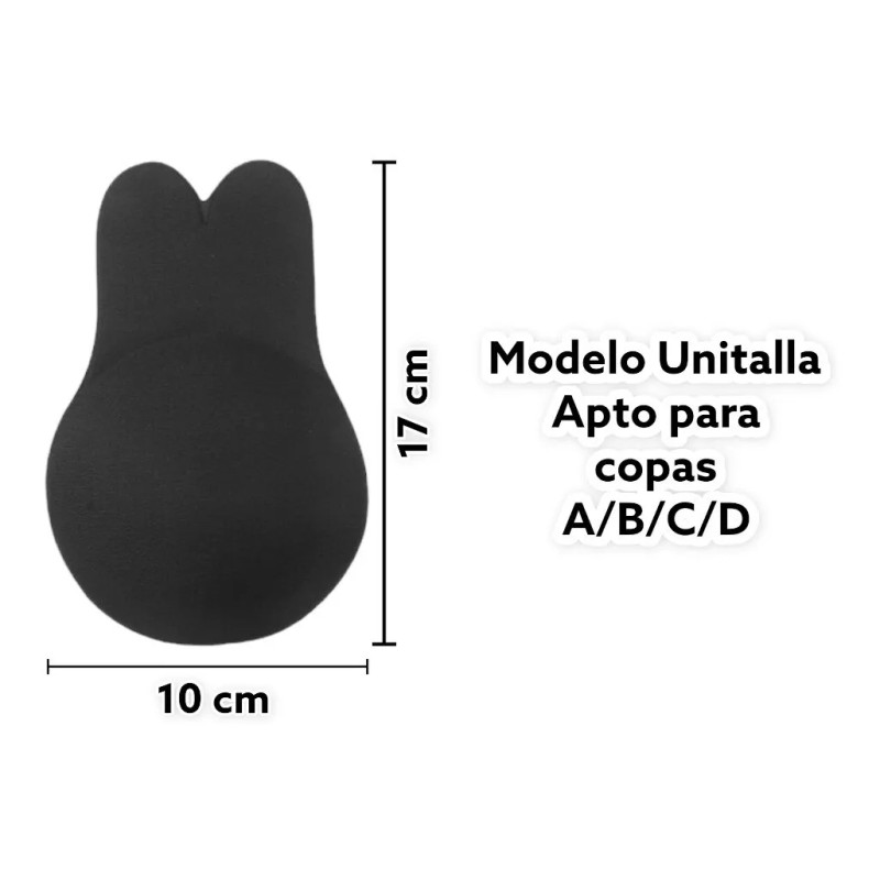 A4f Solutions Cubre Pezón Levanta Busto Pushup Invisible Adherible Un
