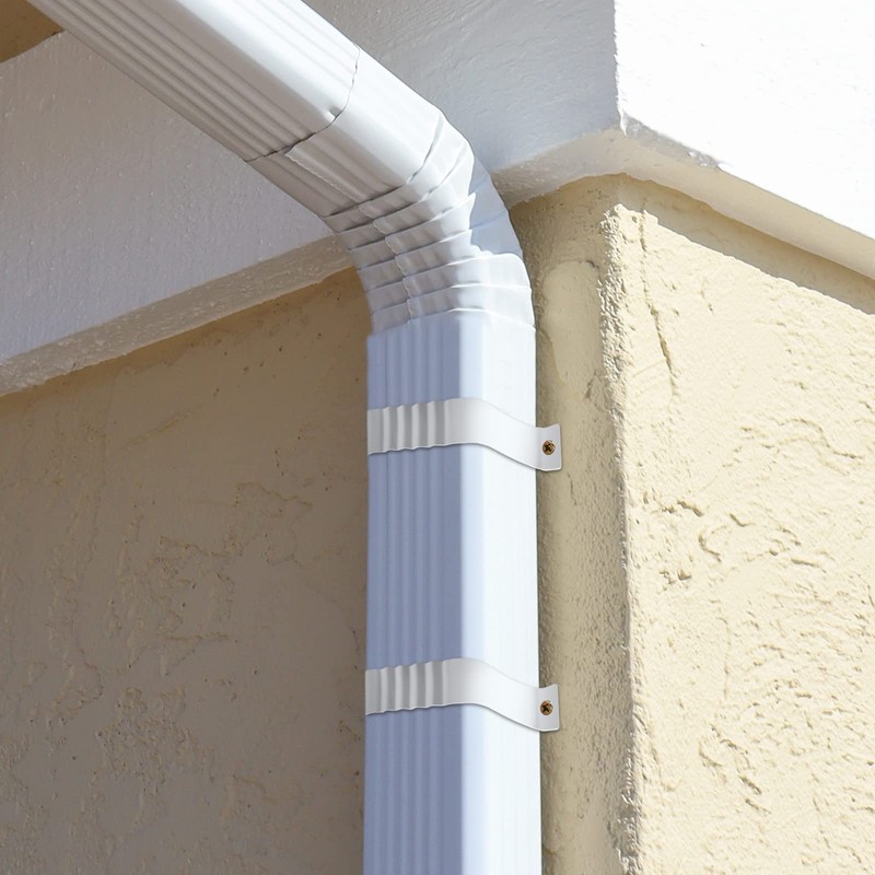 VYH Downspout Adapter Gutter Downspout Strap 3x4 Leader Strap 3x4