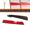 ADIIL Red Rear Bumper LED Bar Reflector Tail Brake Signal