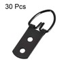 sourcing map D Ring Picture Hangers, 52mm x 20mm Black