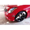 iJDMTOY Black-Out Smoked Lens White Full LED Front Fender Side