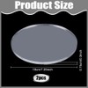 NBEADS 2Pcs Monoprinting Print Plates, 18cm Round Gel Printing Plates