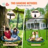 Happybuy Spider Web Saucer Swing, 40 Inch Round Swing for