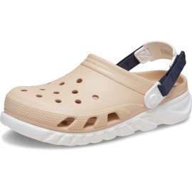 Crocs Unisex Duet Max II Clog, Shitake, Womens 18/Mens 16