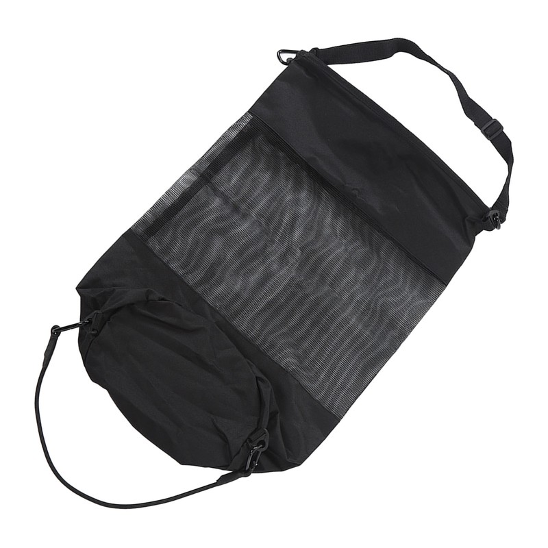 Mesh Trash Bag Washable Large Capacity Lightweight Portable Outdoor Garbage