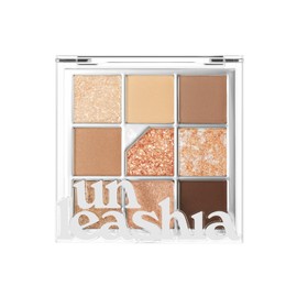 UNLEASHIA Glitterpedia - Sombra de ojos Paleta Maquillaje de ojos Maquillaje de punto Cosméticos (n. 2, color marrón), 0.2 ounces, 6.2 gramo, 1 item  
