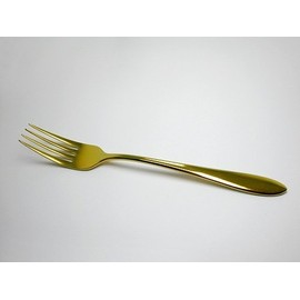 Horie Titanium Cutlery Dessert Fork Titanium Gold TC-05-04