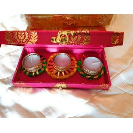 Decorative Diya,Gift set Diya, Pooja, Diwali, Diwali Diya, Diwali Decor, Wedding, Wedding Decor, Shaadi, Shaadi Decor, Decors tea lights holders