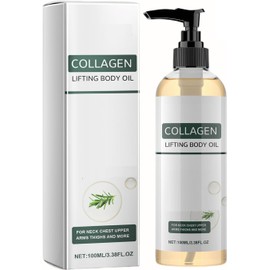 Colágeno Lifting Body Oil Después, Glow Remedy Oil Piel Madura, Piel Reafirmante, Cuerpo Ligero No Graso, Aceites Para El Cuidado De La Piel Liberada Crepada, Cuerpo Reafirmante De Romero. (1PCS)