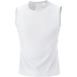 GORE WEAR M Canottiera intima da uomo, Taglia: L, Colore: Bianco