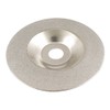 Sourcingmap Marble Stone Diamond Grinding Disc, 100 Grit, 3 9/10-Inch