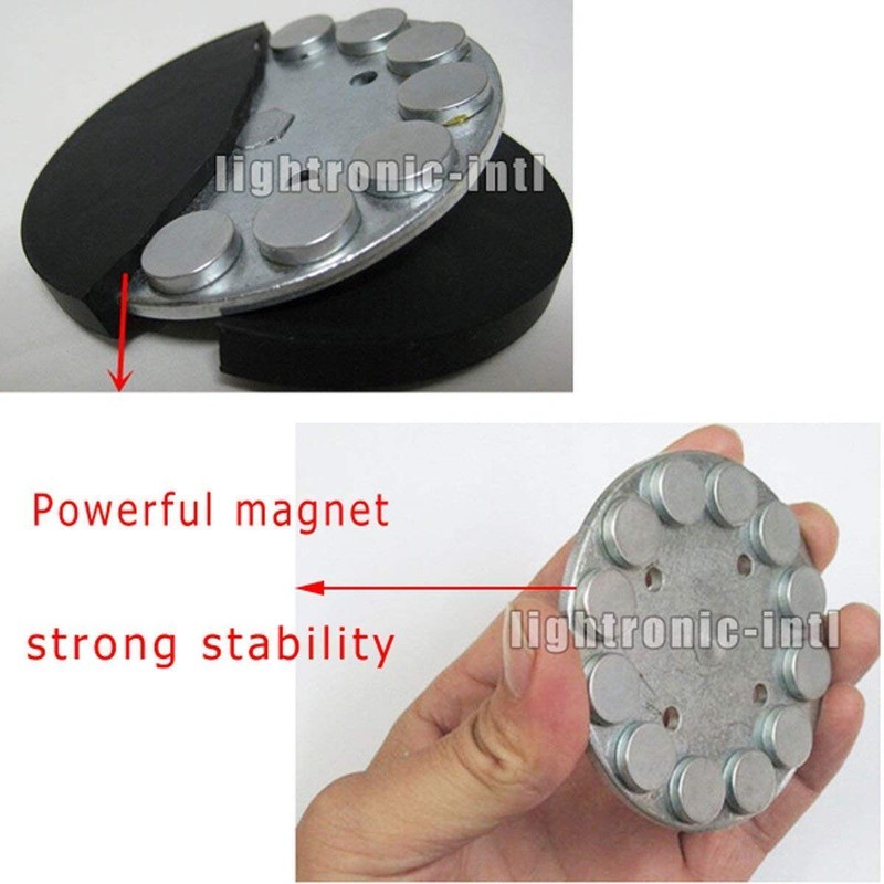 Universal-fit Ultra Strong Power Magnet Magnetic Mounting Base for LED