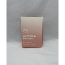 The Body Shop NEW The Body Shop WHITE MUSK LIBERTINE Eau de Parfum .05 oz/1.5 ml Carded Sample