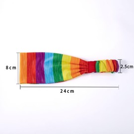 FFLaiwah Rainbow Headband for Women Pride Colorful Non Slip Summer Hair Bands for Sport Tennis,Basketball,Running,Gym,Working Out Headband Hair Accessories-G