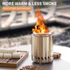 Tabel Top Fire Pit Mini, Portable Firepit Outdoor, 5.5 Inch