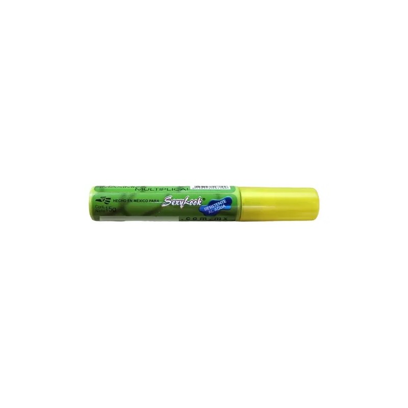 Rímel Té Verde Regenerador Resistente Al Agua Color Negro