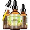 ORGANIC SESAME OIL, 100% Pure/Undiluted / Cold Pressed. 2oz -60