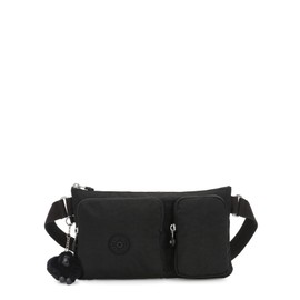 Kipling Women's Presto Up Waist Pack, Black Noir, 11" L x 6.5" H x 1.25" D,KI7002