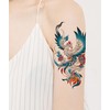 Temporary Phoenix Tattoos Bird Tattoo Arm Tattoo Festival Tattoo Phoenix
