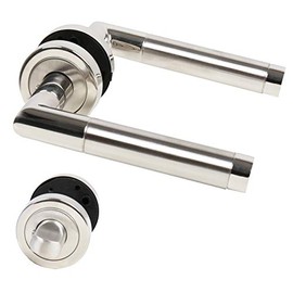 MS Beschläge Marie Door Handle Stainless Steel Matt / Polished Model Toilet / Bathroom