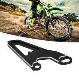 Motorcycle Sprocket Protector, Metal Chain Cover, Chain Guard Parts, Engine Front Chain Cover, Suitable for Vehicles (Black)