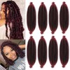Springy Afro Twist Hair 24inch Marley Twist Braiding Hair 8