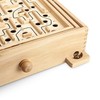 STERLING Games Large Wooden Labyrinth 13.5" x 13" Marble Ball