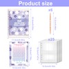 ROSYLEVE 100 Envelope Saving Challenge with 6 Pieces Highlighter with