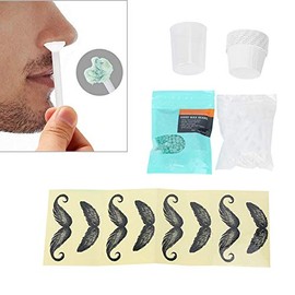Kit de cera para la depilación de la nariz y cejas, Pelos sin dolor, Herramientas rápidas, Depilación nasal y facial, 1 unidad, Unisex