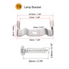 MECCANIXITY T8 Clips Bracket Hanger Fluorescent Tube Light Fixture Holder