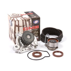 Domestic Gaskets DG-0664440605 Timing Belt GMB Water Pump Kit Compatible With/Replacement For 01-05 Honda Civic 1.7 D17A1 D17A2 D17A6 D17A7