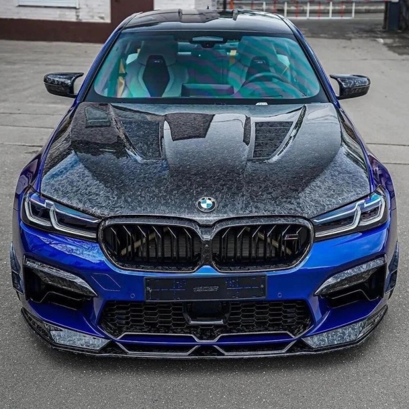 Carlas 84" x 60" Premium Forged Black Carbon Fiber Vinyl