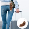 Holibanna Fox Tail Keychain Backpack Purse Fluffy Fox Tail Keyring