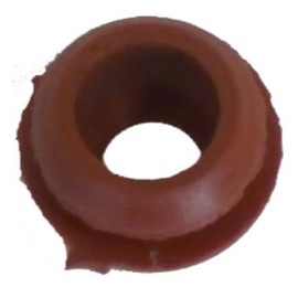 Rubber Shaft Washer - Red, Durable Sealing Component