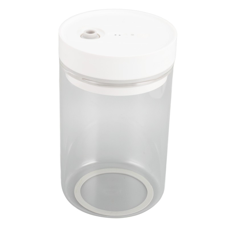 1100ml Electric Coffee Canister Glass Vacuum Sealer Jar Lasting Freshness