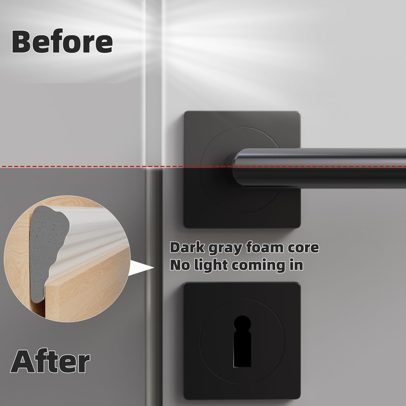 118 Inch Wedge-Shape Weather Stripping Door Seal,Windows and Doors Insulation